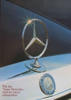 Mercedes-Benz 1967 "Wie der Name Mercedes entstand" Carbrochure (4504)